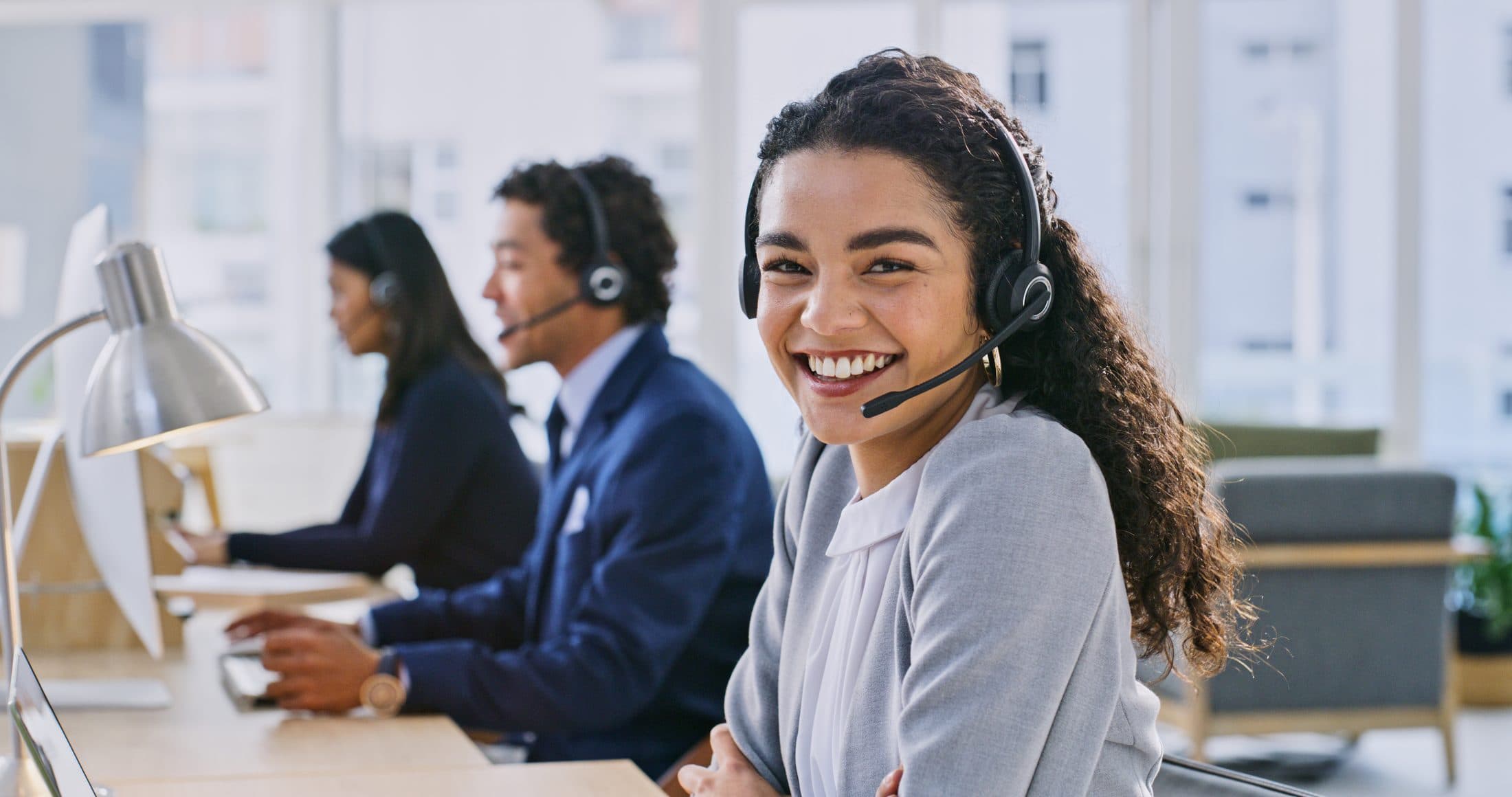 Appraiser X Values support team assisting clients